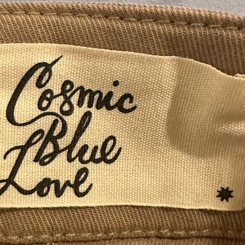 New With Tags.  Woman’s Cosmic Blue Love Ankle Cargo Tan Sz. 29 Nice! - Picture 15 of 15